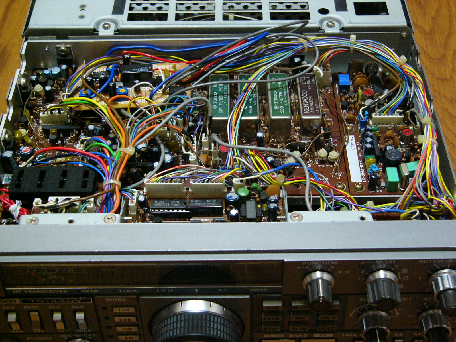 アマチュア無線機　ＴＳ-４３０ FＭユニット Yahoo!オークション -「ts-430」(トランシーバー) (アマチュア
