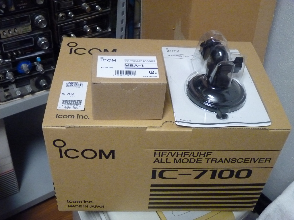 ICOM IC-7100 無線機 ICOM アマチュア無線 IC-7100 受信改造済 アイコム