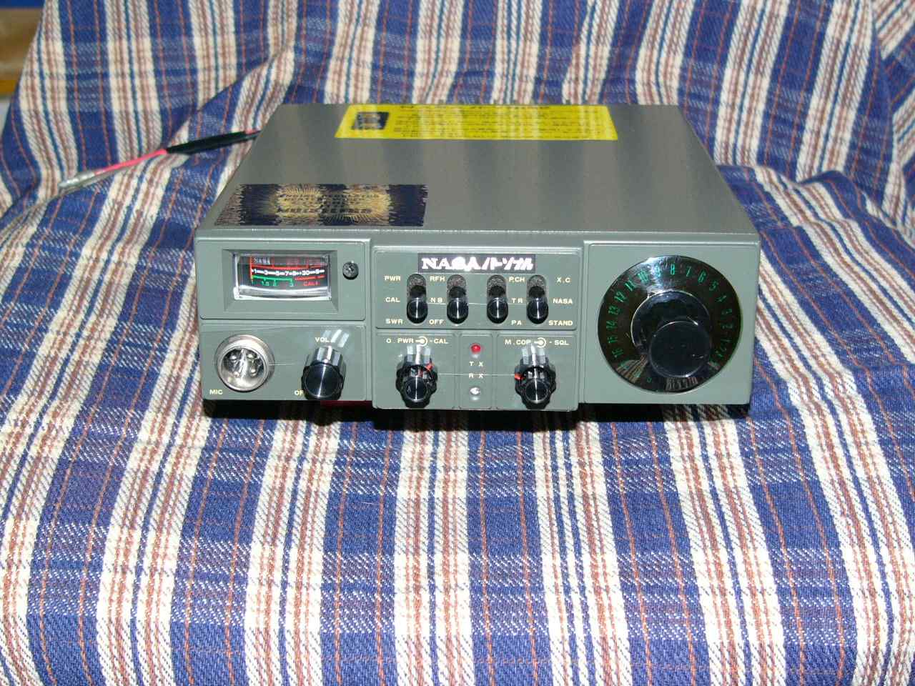 お買い得!】 NASA 72GX 28MHz アマチュア無線機 ハリケーン econet.bi